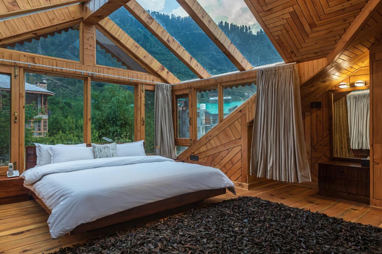 Saffronstays Monarch Manor, Manali - Regal Mansion Exterior photo